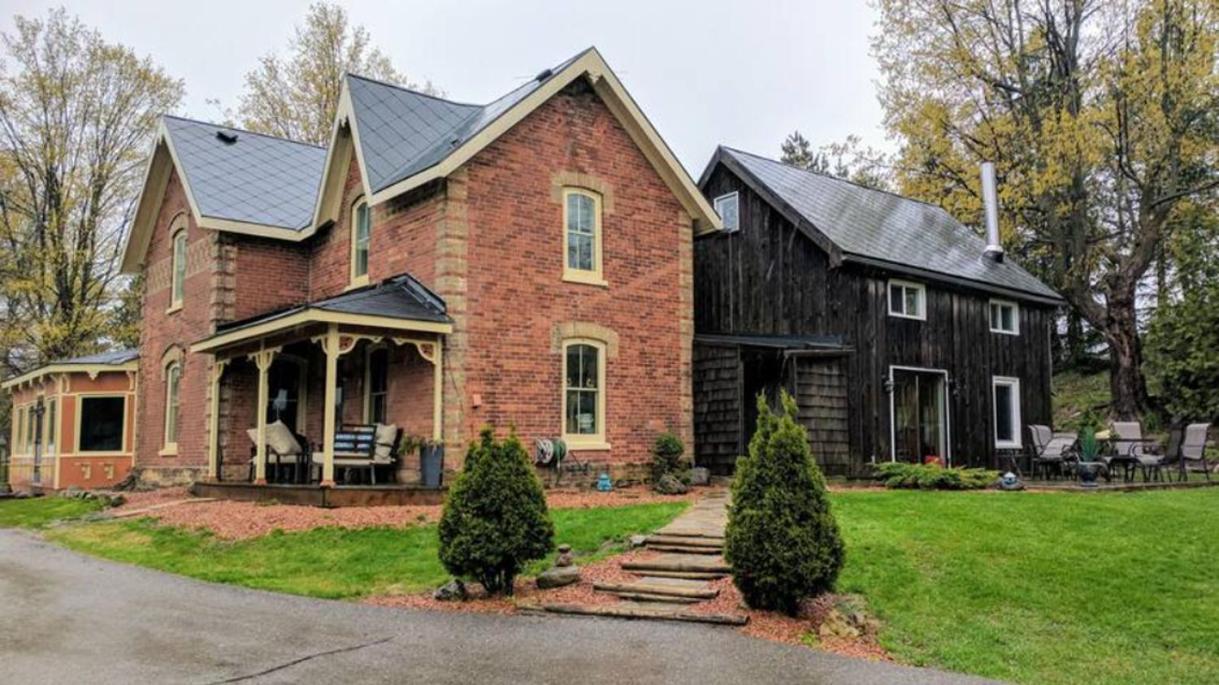 A Rustic Cabin In The Woods Orangeville Bagian luar foto